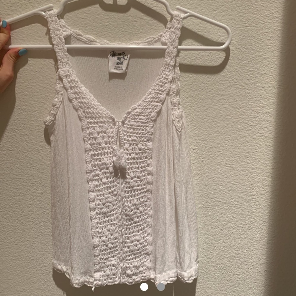 Flowers by Zoe knit tank